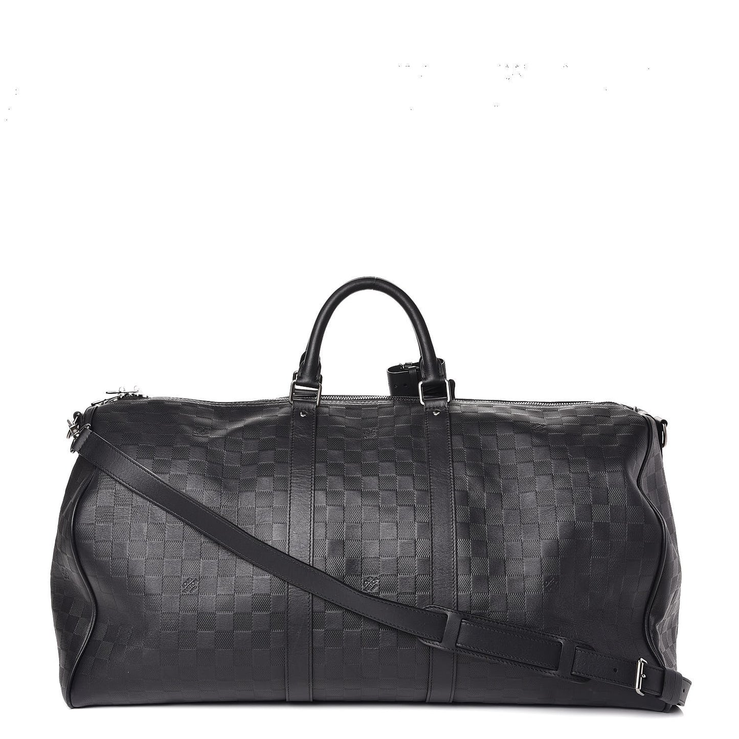Damier Infini Keepall Bandouliere 55 Onyx