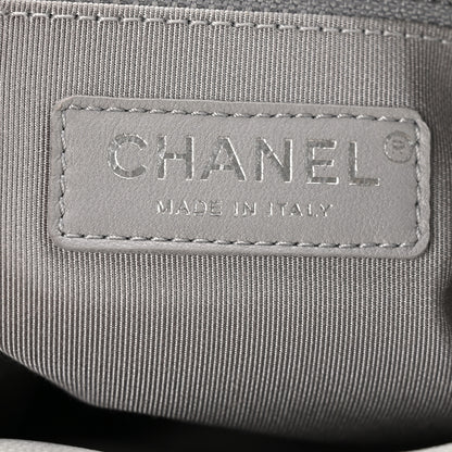 Chanel Caviar Quilted Large Urban Companion Top Handle Shopping Tote Grey 7 of 13
