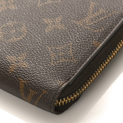 Louis Vuitton Monogram Zippy Wallet Fuchsia 8 of 8