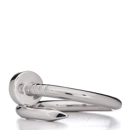 Cartier 18K White Gold Juste Un Clou Ring 54 6.75 3 of 8