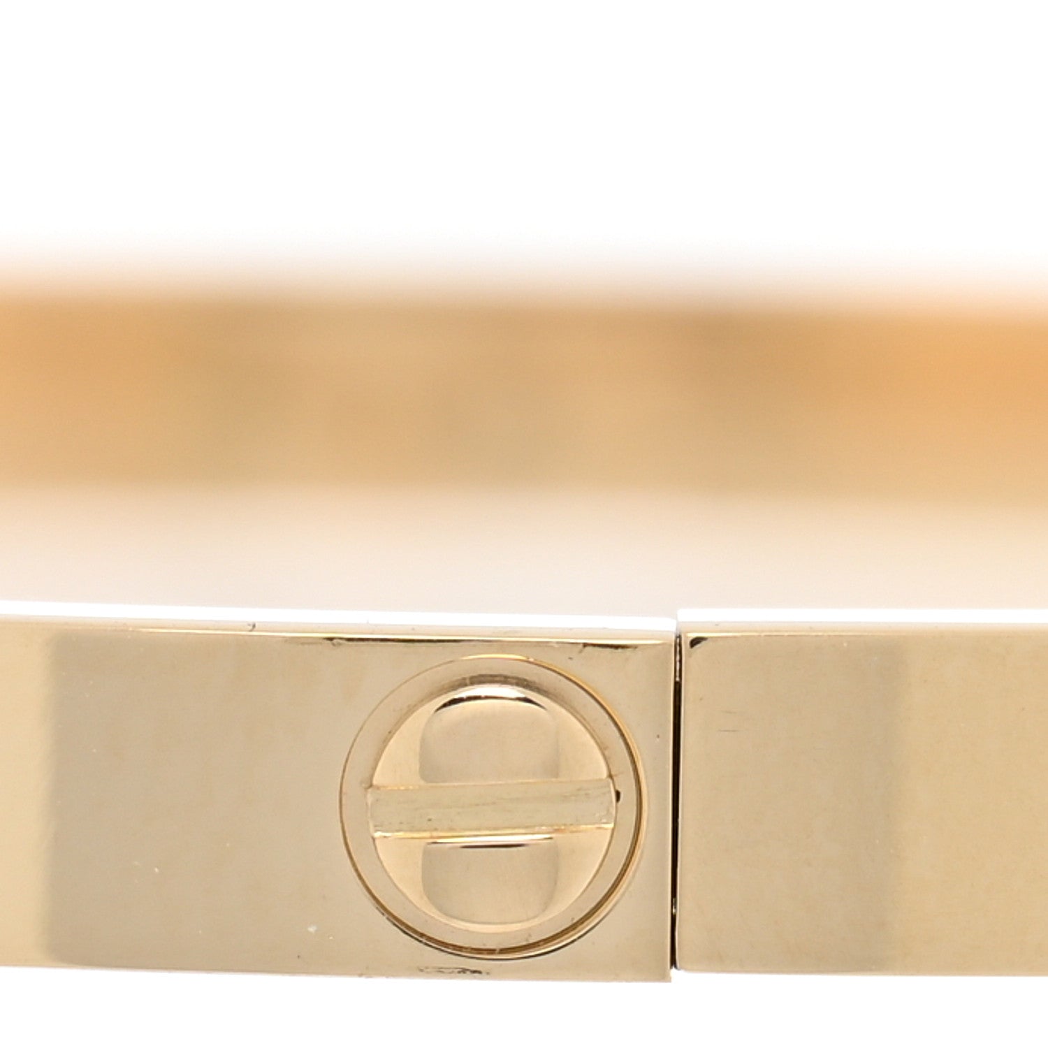 Cartier 18K Yellow Gold 6 Diamond Small LOVE Bracelet 17 6 of 7