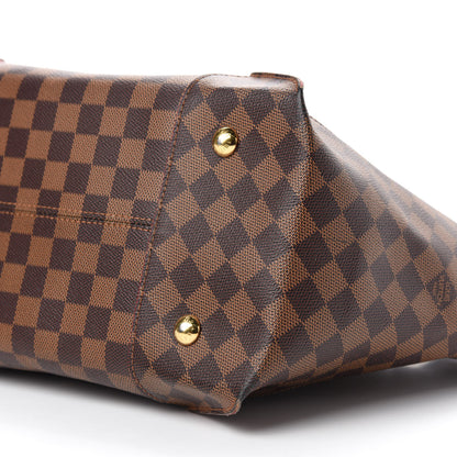 Louis Vuitton Damier Ebene Caissa Tote MM Cherry 7 of 10