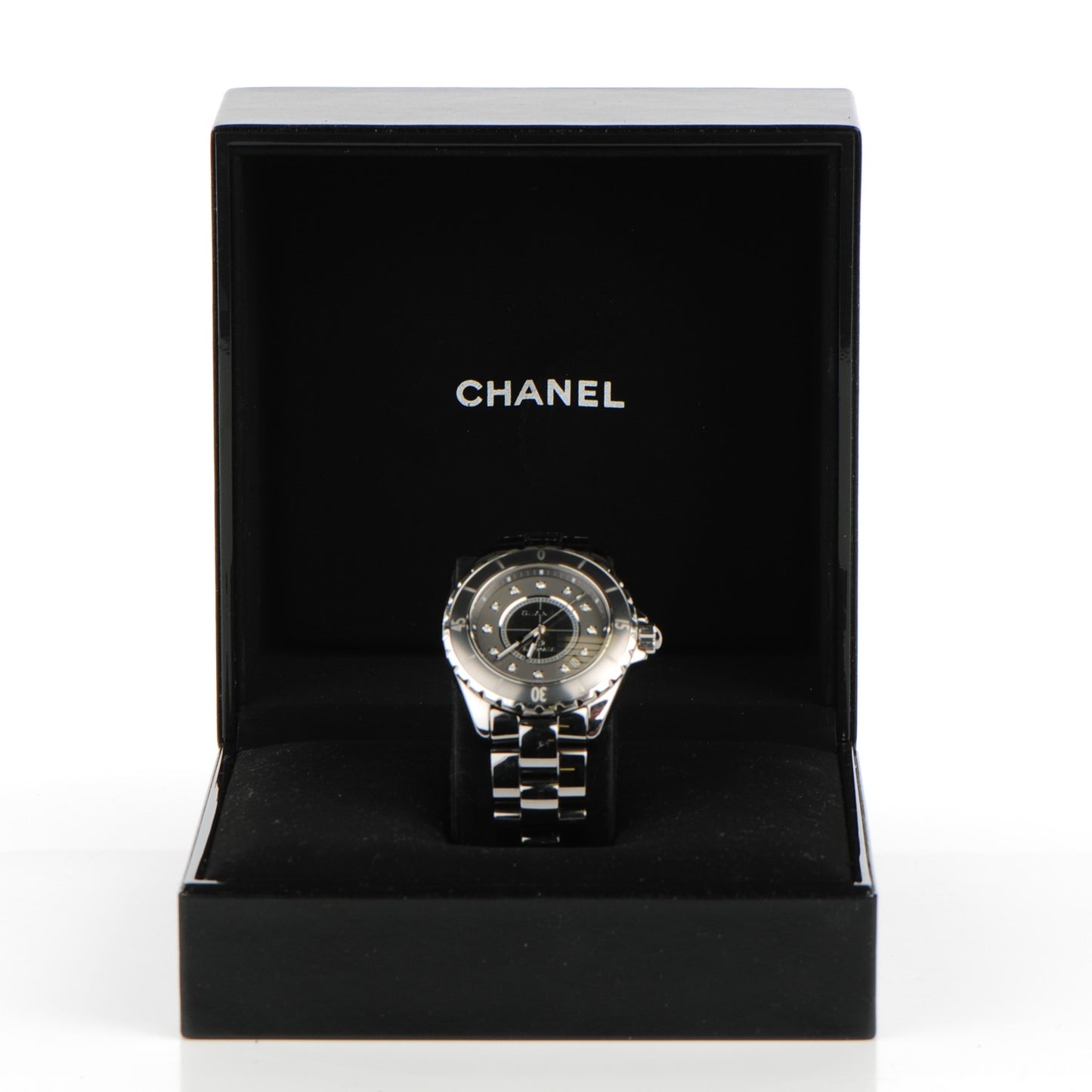 Titanium Ceramic Diamond 38mm J12 Automatic Watch