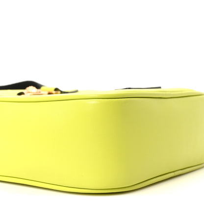 Versace Calfksin Medusa Biggie Messenger Bag Citron 9 of 10
