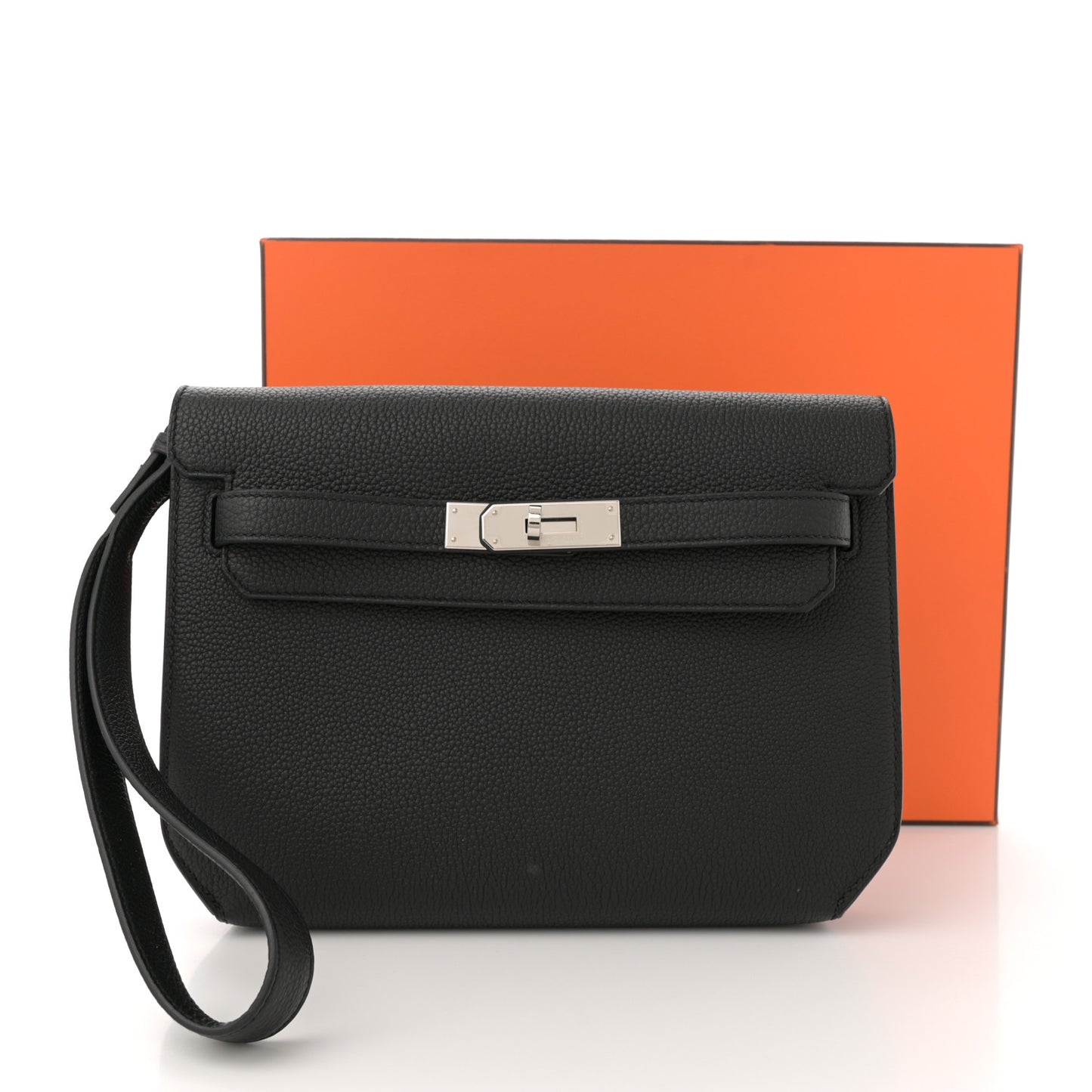 Togo Verso Kelly Depeches 25 Pouch Black Bamboo