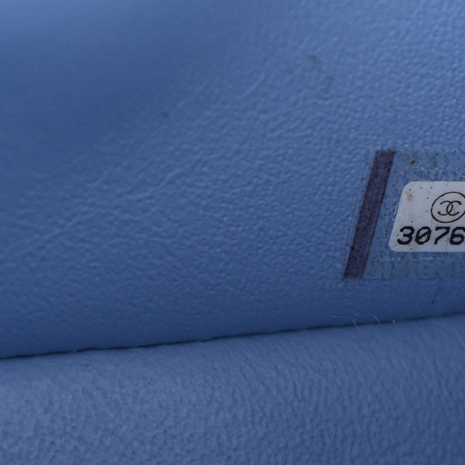 Chanel Lambskin Quilted Mini Rectangular Flap Light Blue 7 of 10