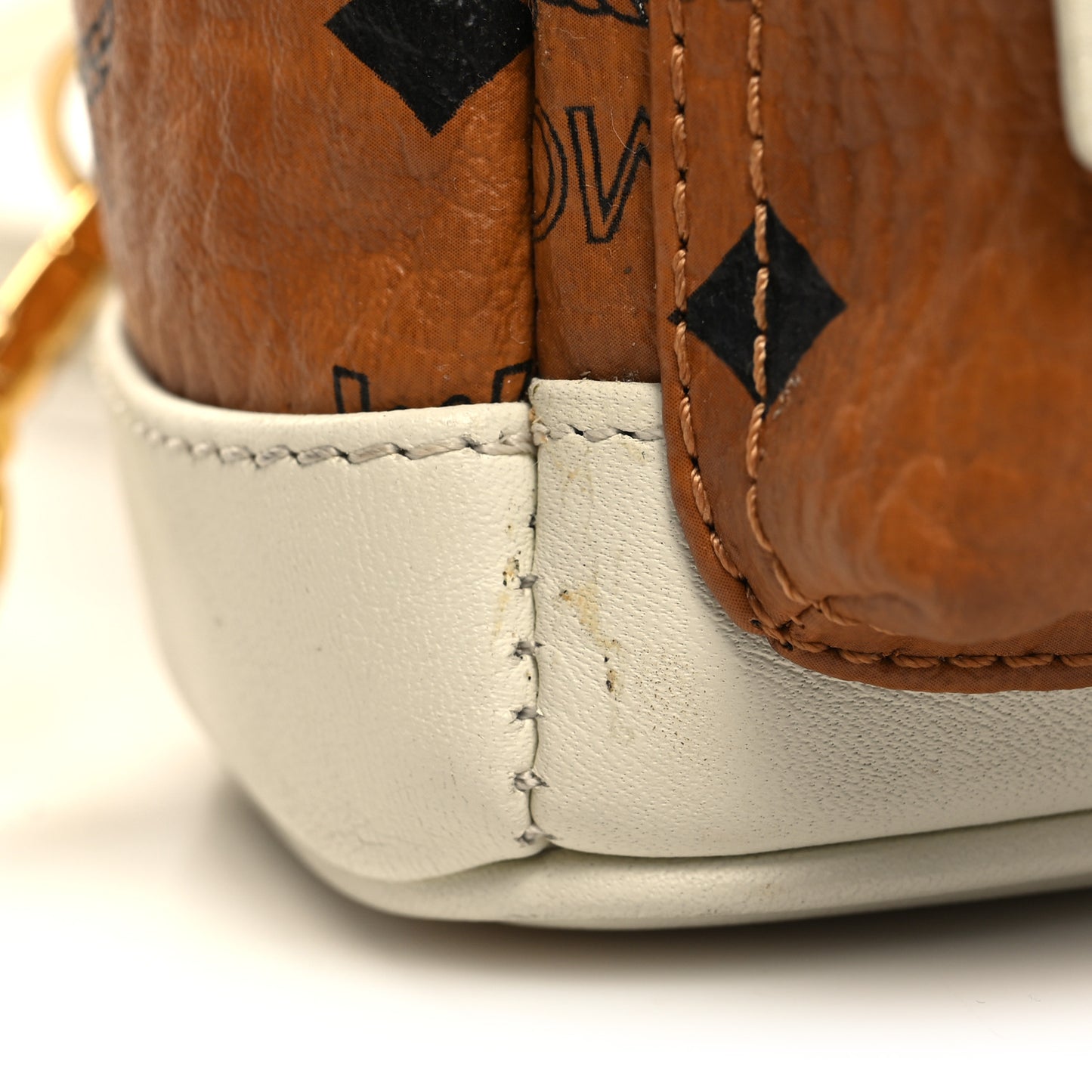 Visetos X-Mini Stark Backpack Cognac White