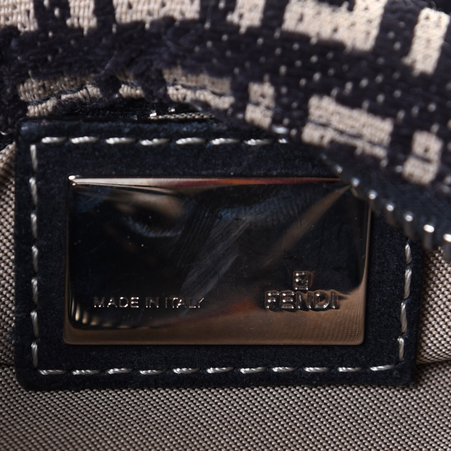 Fendi Zucchino Knit Oyster Black 6 of 9