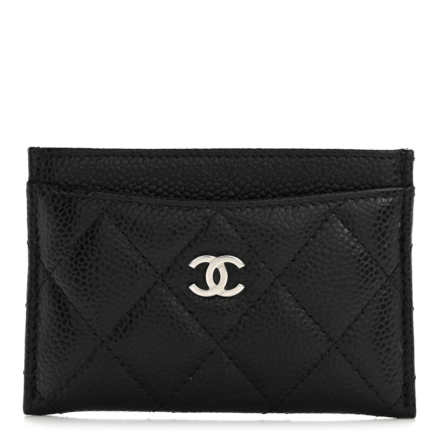 Chanel Caviar Quilted Card Holder Black 1 of 8