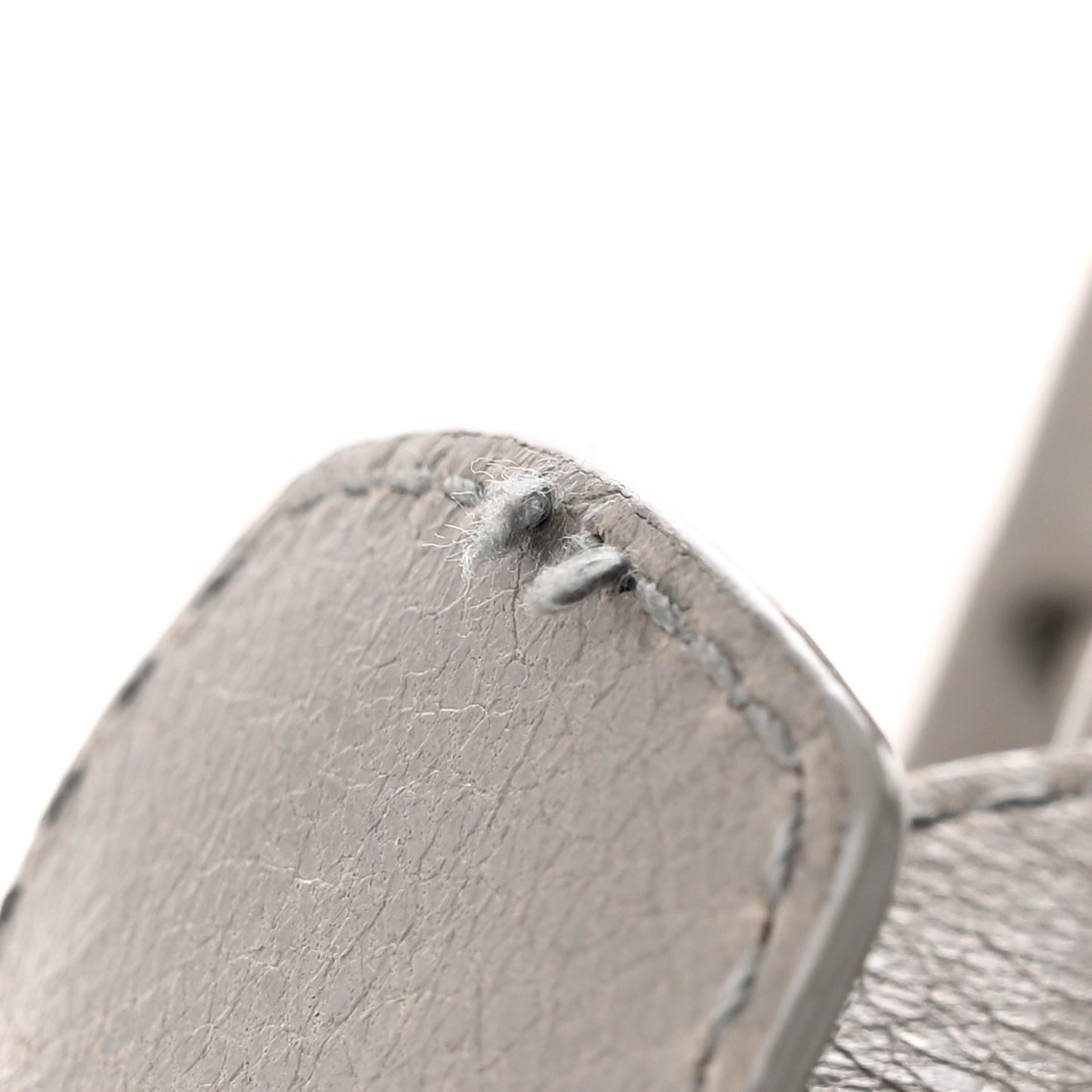 Agneau Classic Hardware Mini Pompon Gris Pyrite