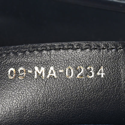 Christian Dior Denim Oblique Jacquard Saddle Bag With Strap Blue 7 of 12