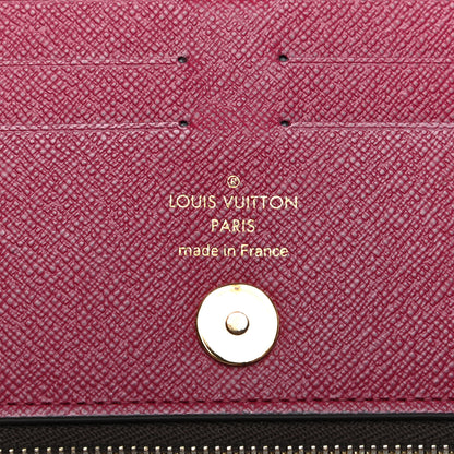 Louis Vuitton Monogram Adele Wallet Fuchsia 6 of 8