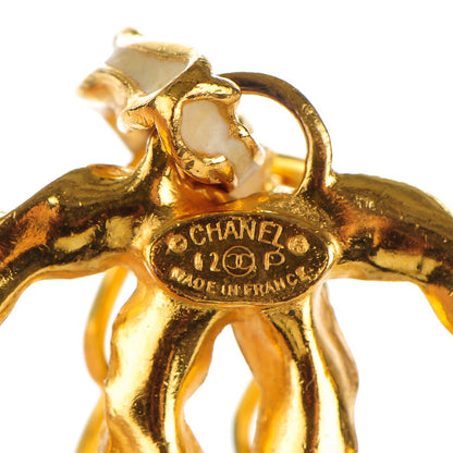 Chanel Enamel CC Pendant Necklace White Gold 5 of 6