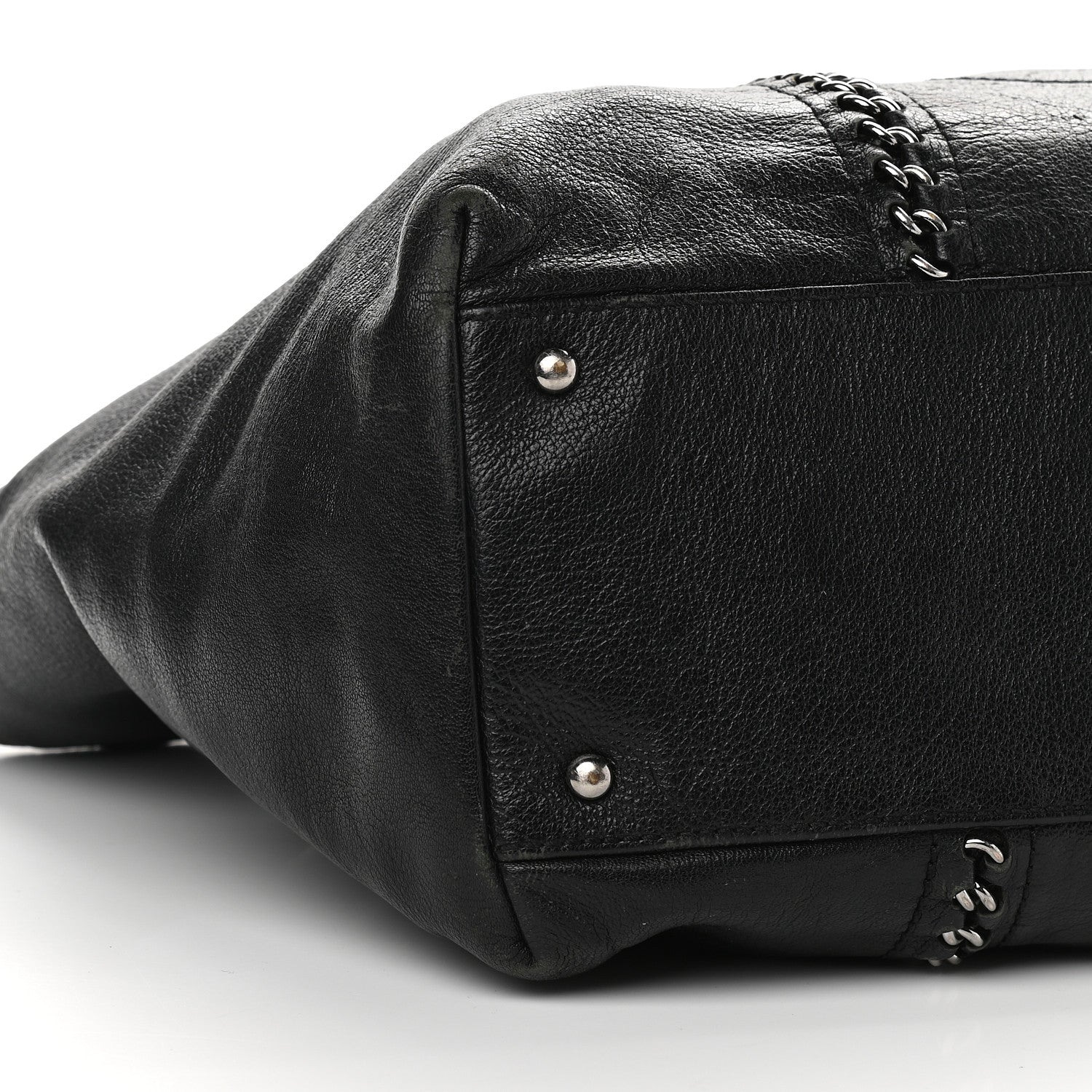 Chanel Deerskin Luxe Ligne Tote Black 7 of 10