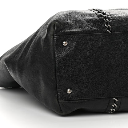 Chanel Deerskin Luxe Ligne Tote Black 7 of 10