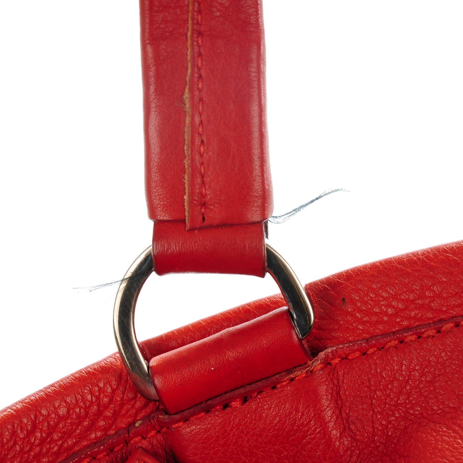 Prada Vitello Daino Shoulder Bag Arancio 8 of 11