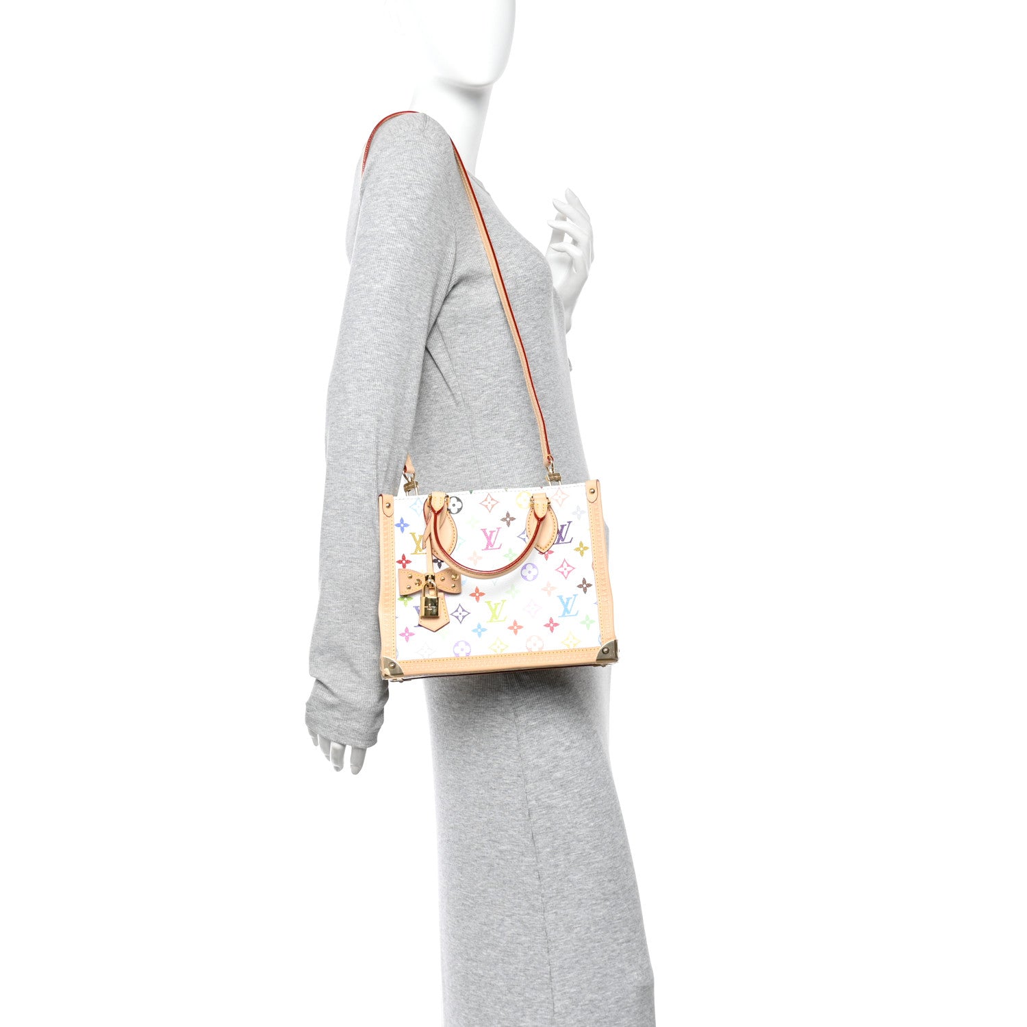 Louis Vuitton LV X TM Monogram Multicolor Onthego PM White 2 of 9