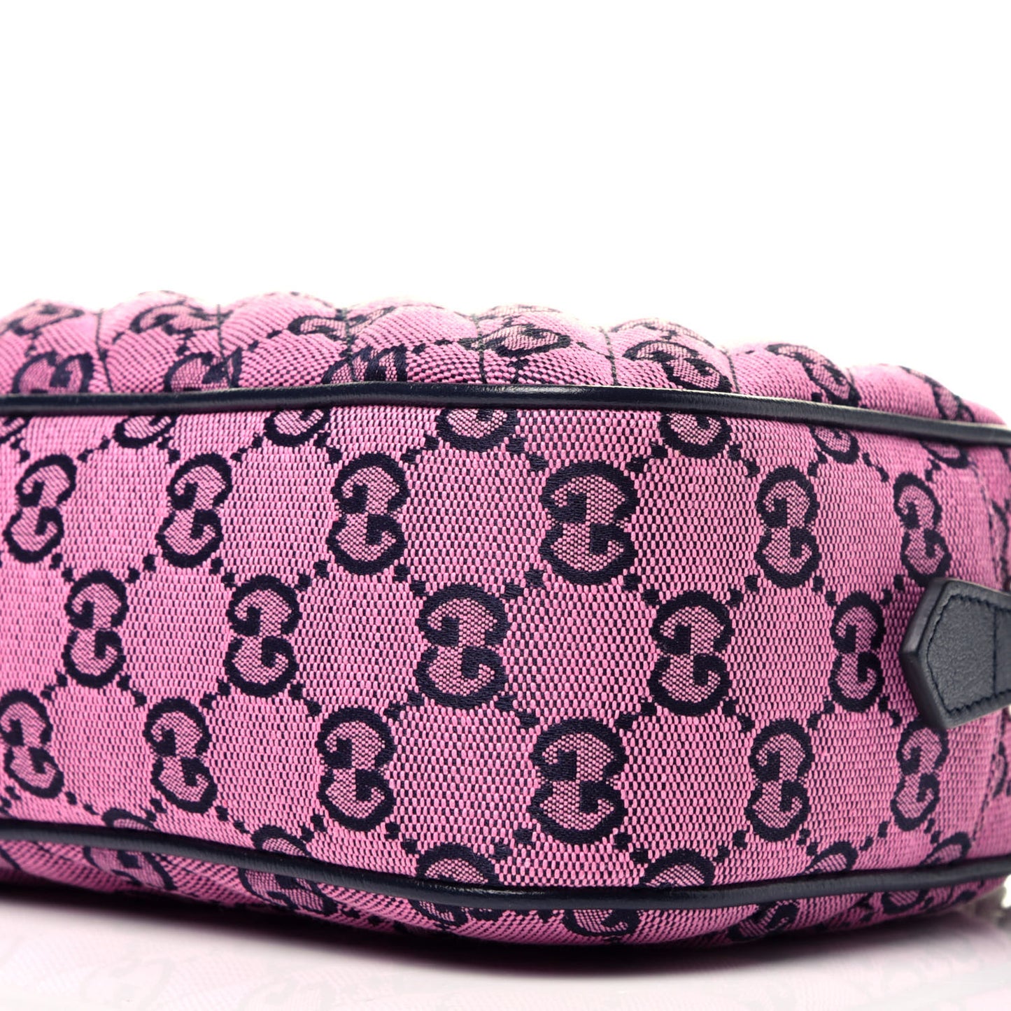 Monogram Multicolor Matelasse Diagonal Small GG Marmont Chain Shoulder Bag Pink Blue