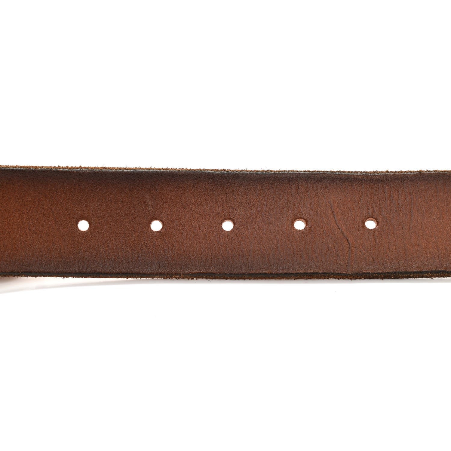 Gucci Faded Calfskin Double G 40mm Belt 105 42 Cuir 4 of 5