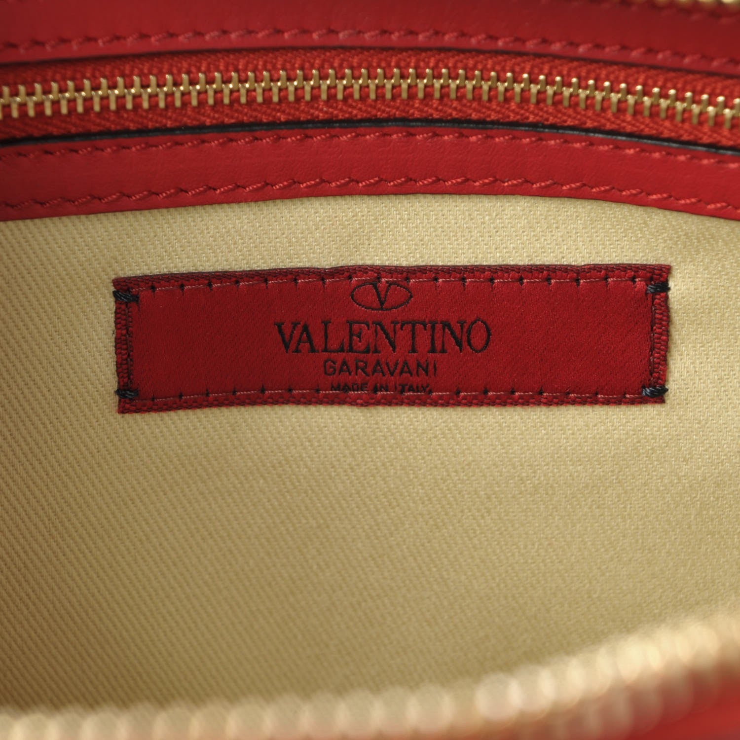 Valentino Garavani Vitello Rockstud Top Handle Shoulder Bag Rosso Valentino 6 of 7