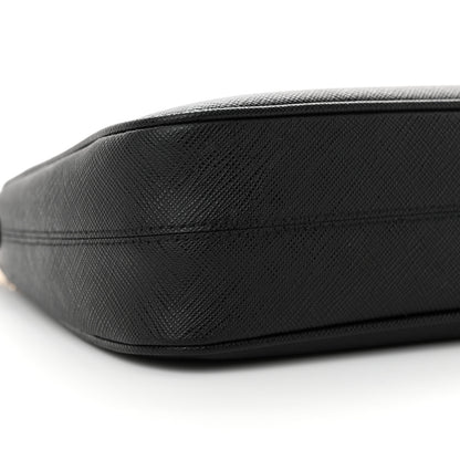 Prada Saffiano Lux Re-Edition 2005 Shoulder Bag Black 8 of 9