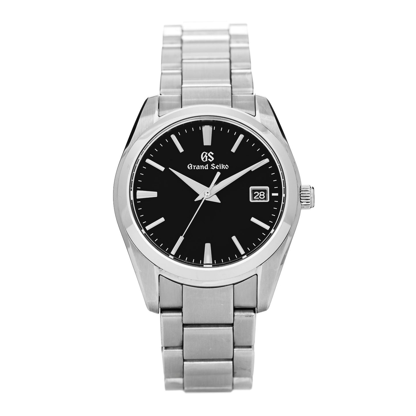 Stainless Steel 37mm Heritage Collection Quartz Watch Black SBGX261