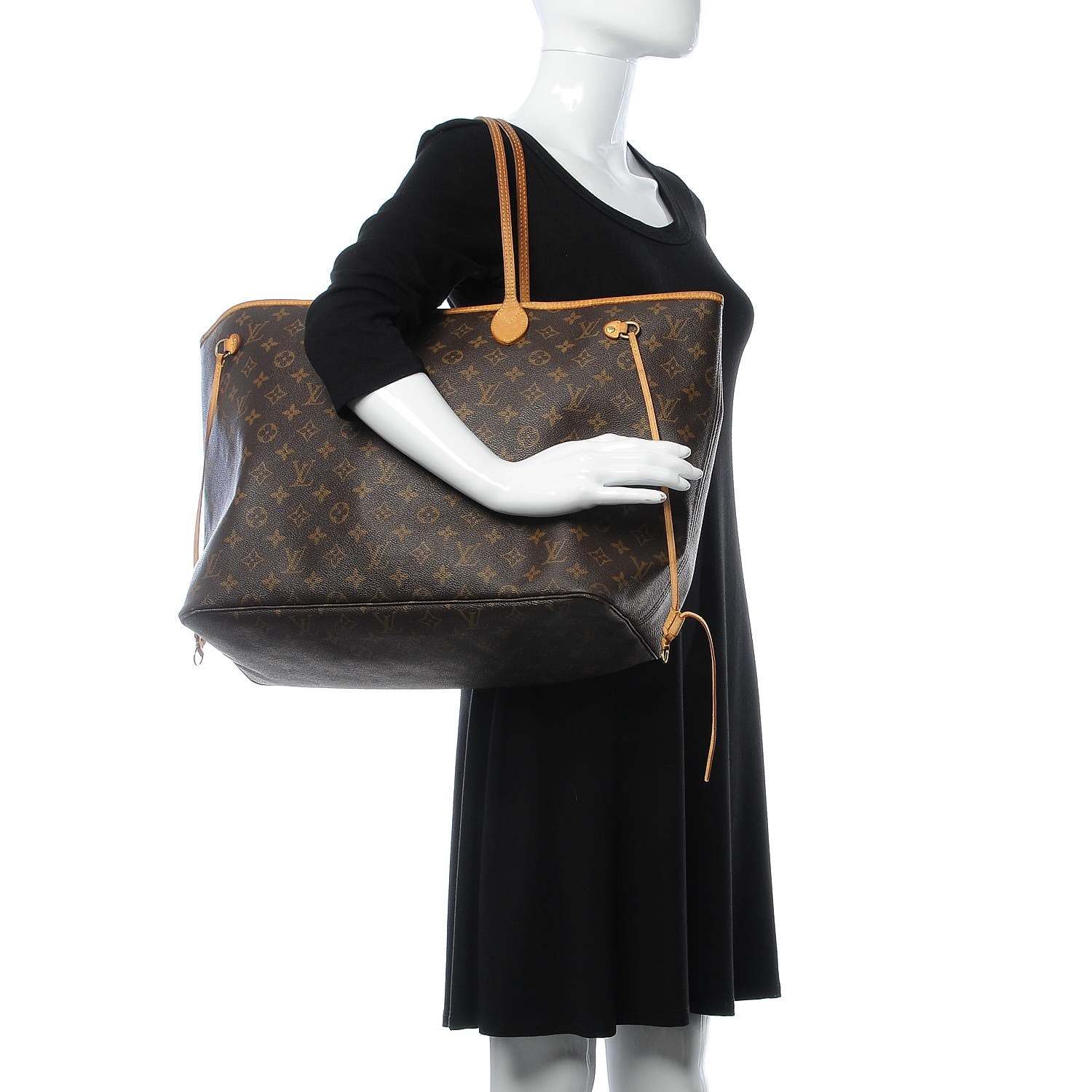 Louis Vuitton Monogram Neverfull GM 2 of 22