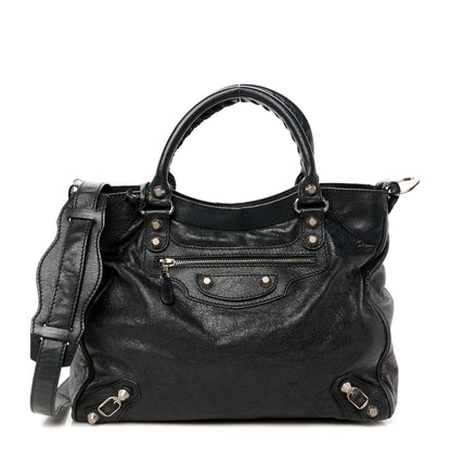 Balenciaga Agneau Giant 12 Silver Hardware Velo Black 1 of 12
