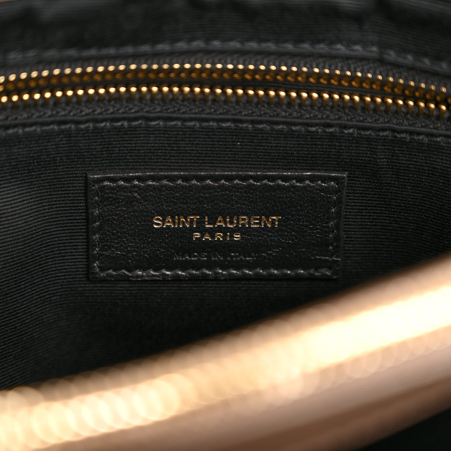 Saint Laurent Suede Y Quilted Monogram Medium Loulou Chain Satchel Taupe 6 of 12