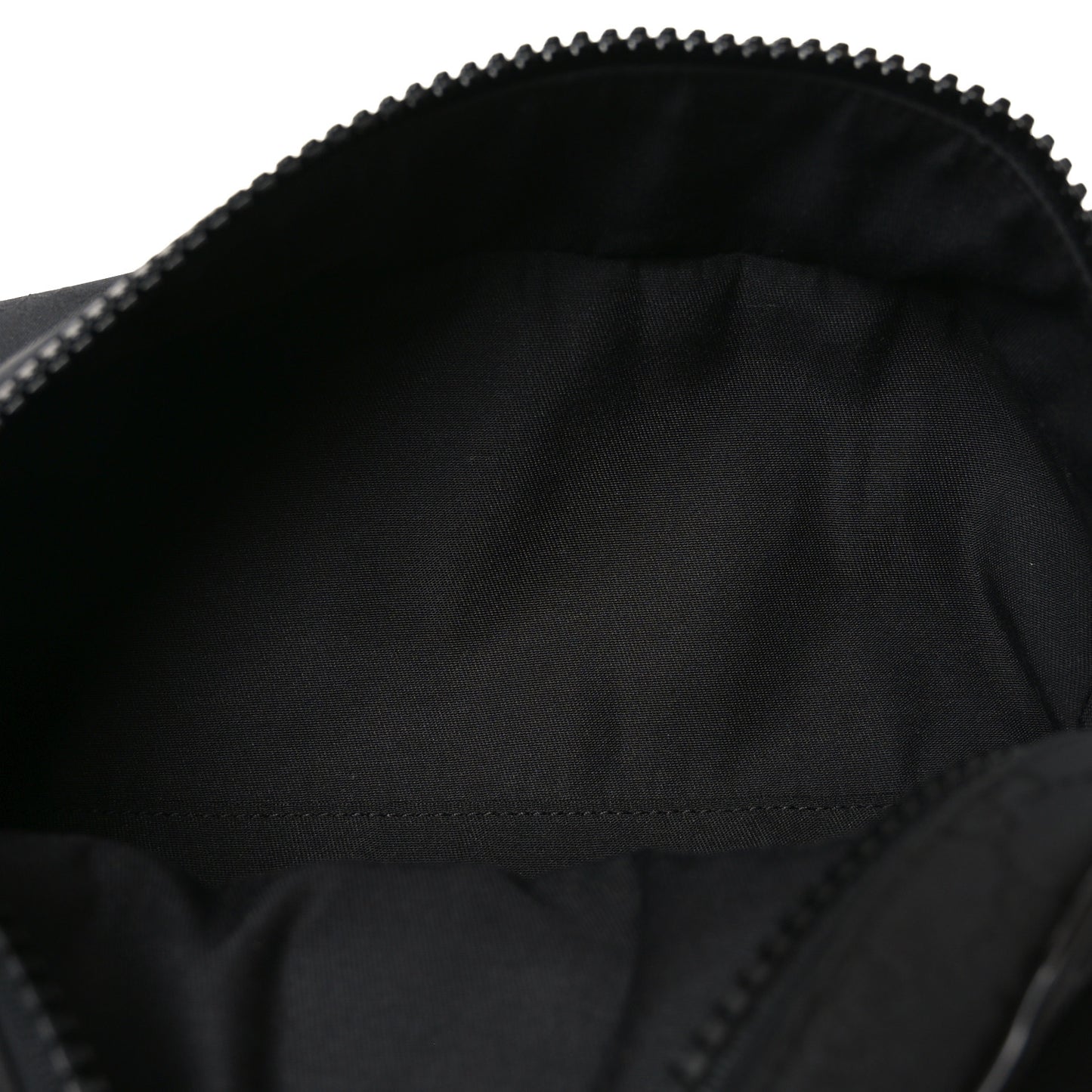 Nylon Monogram Fanny Pack Belt Bag Black