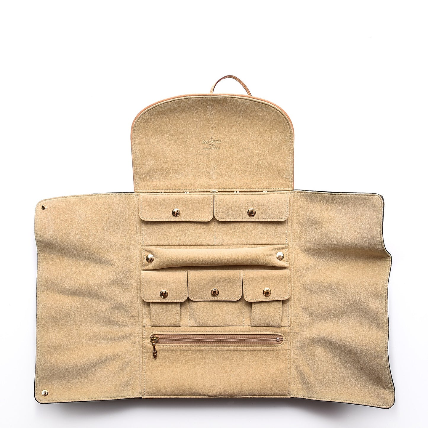 Monogram Folding Jewelry Case