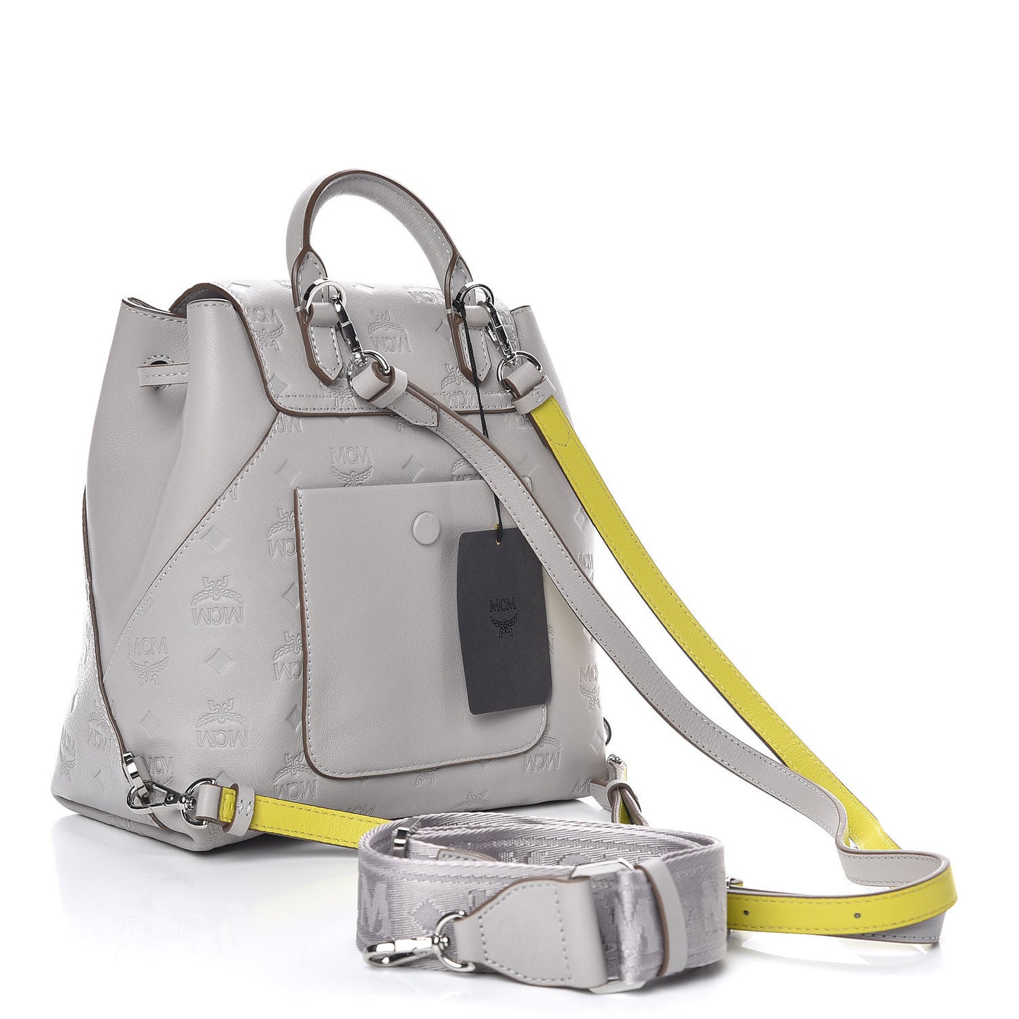 Calfskin Ottomar Monogram Essential Backpack Dove