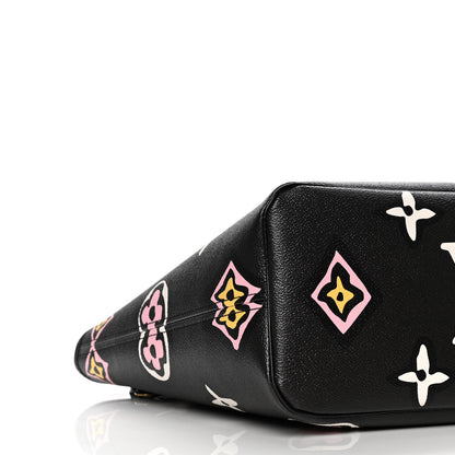 Louis Vuitton Monogram Giant Wild At Heart Neverfull MM Black 7 of 10