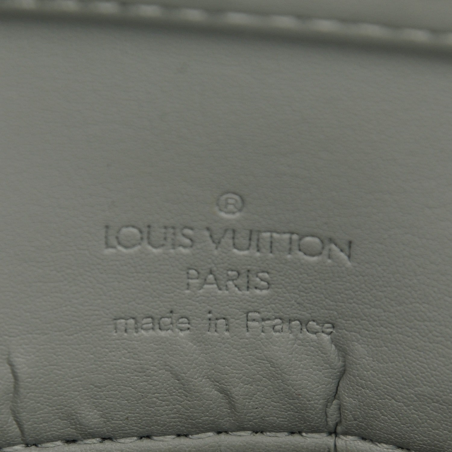 Louis Vuitton Vernis Houston Silver 6 of 7