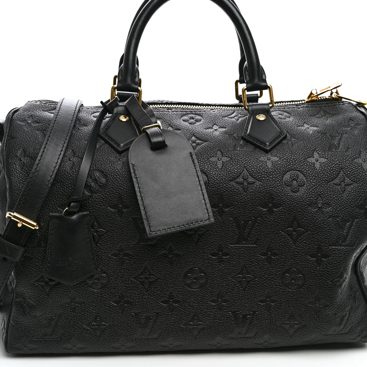 Louis Vuitton Empreinte Monogram Speedy Soft 30 Black 13 of 17