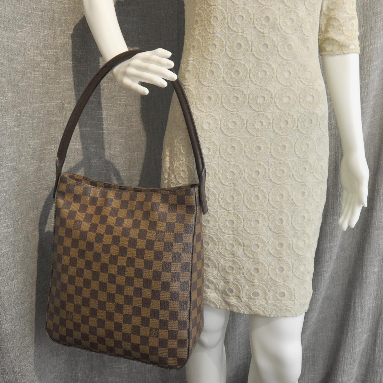 Louis Vuitton Damier Looping GM 2 of 8
