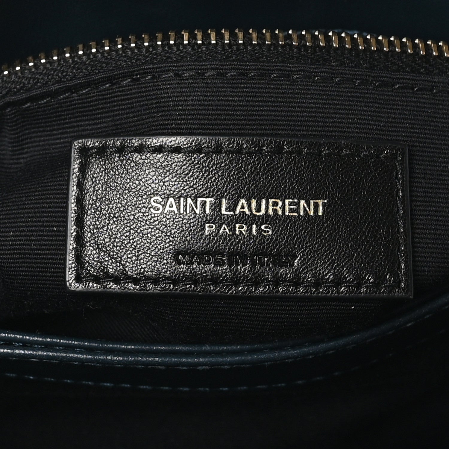 Saint Laurent Velvet Y Quilted Monogram Toy Loulou Chain Satchel Dark Ottanio 7 of 11