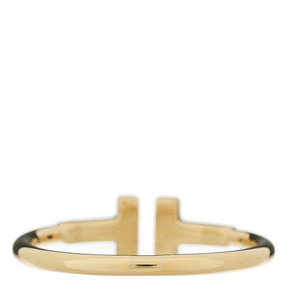 Tiffany 18K Yellow Gold T Wire Ring 57 8 3 of 4
