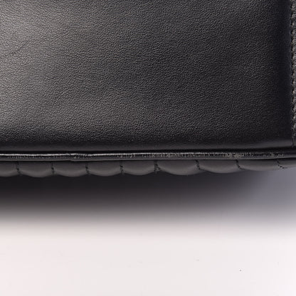 Prada Soft Calfskin Diagramme Crossbody Bag Black 12 of 13