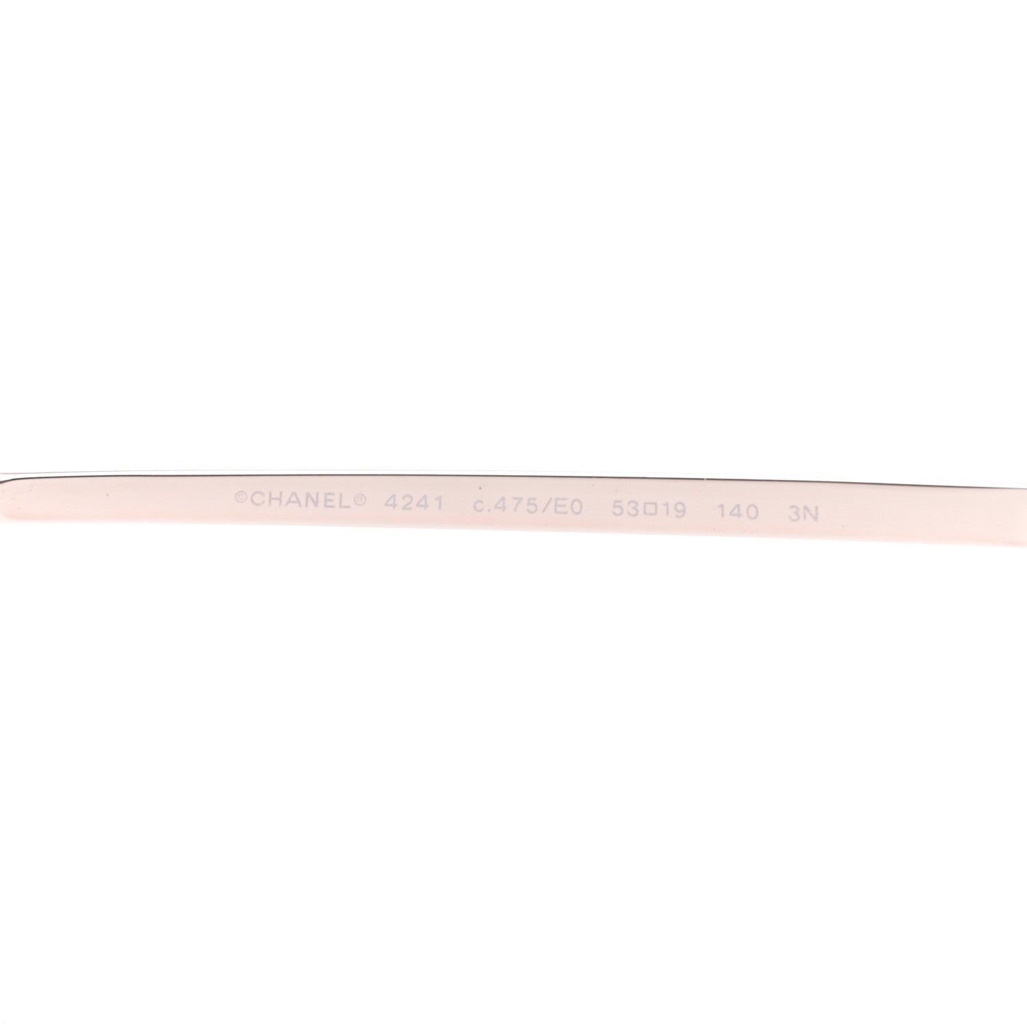 Chanel Metal Pilot Sunglasses 4241 Rose Gold 6 of 6