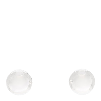 Tiffany Sterling Silver 8mm HardWear Ball Earrings 1 of 4