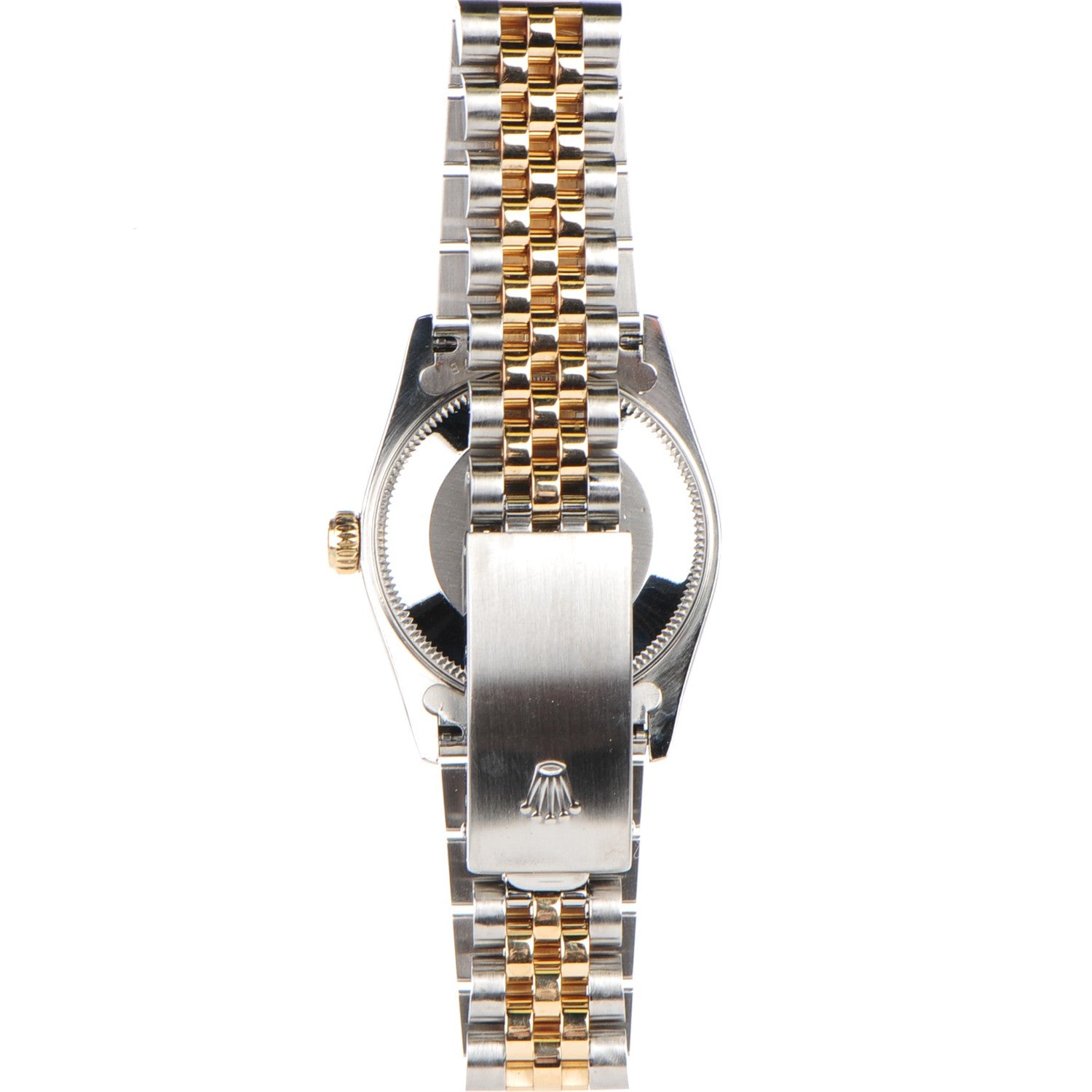 Rolex Stainless Steel 18K Yellow Gold 31mm Oyster Perpetual Datejust Watch White Jubilee 68273 3 of 6