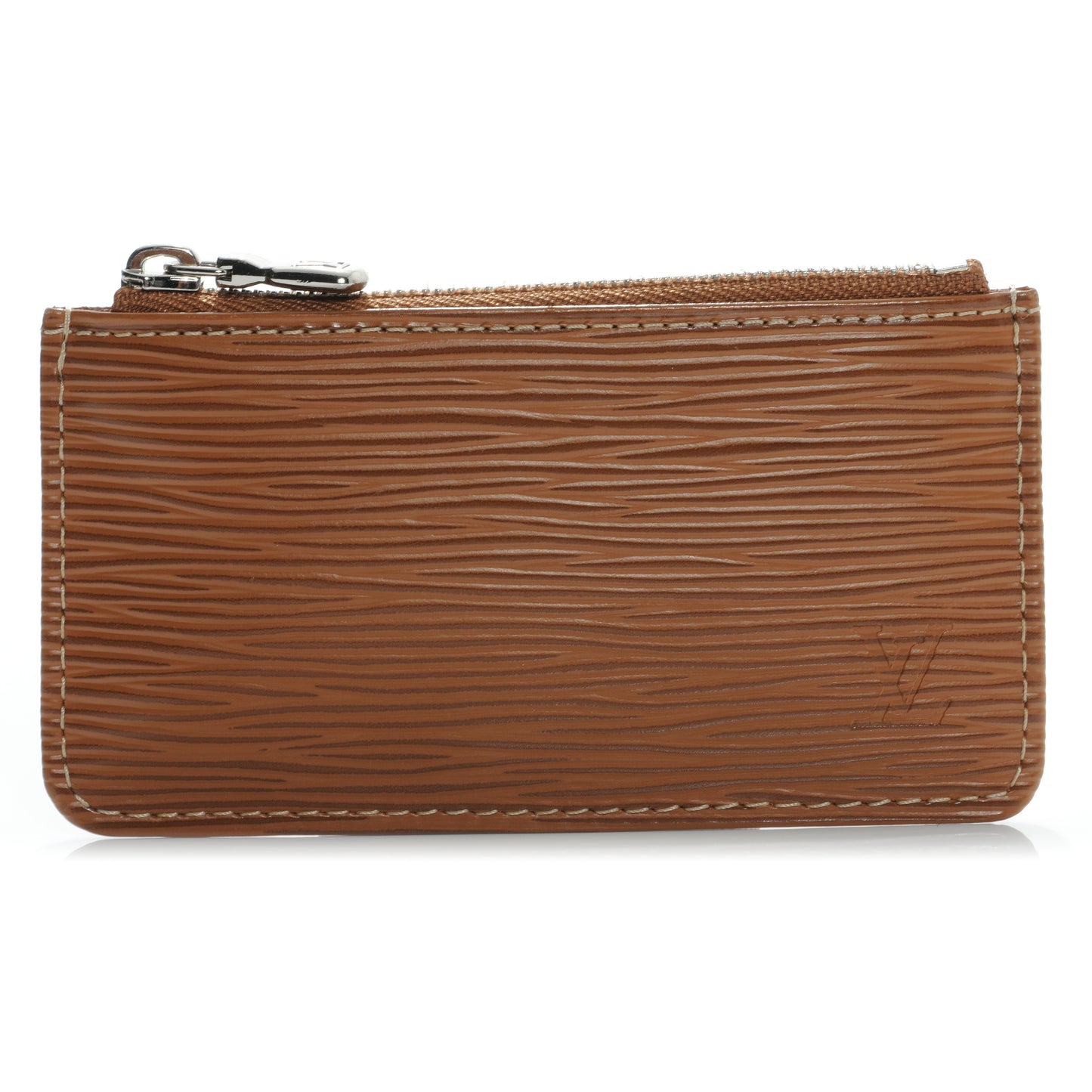 Epi Key Pouch Cannelle