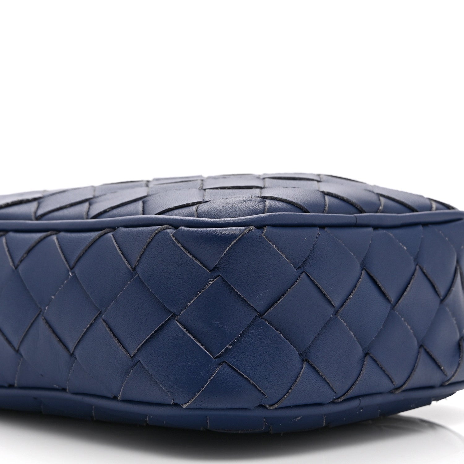 Bottega Veneta Nappa Intrecciato Phone Case Crossbody Bag Cobalt 10 of 11