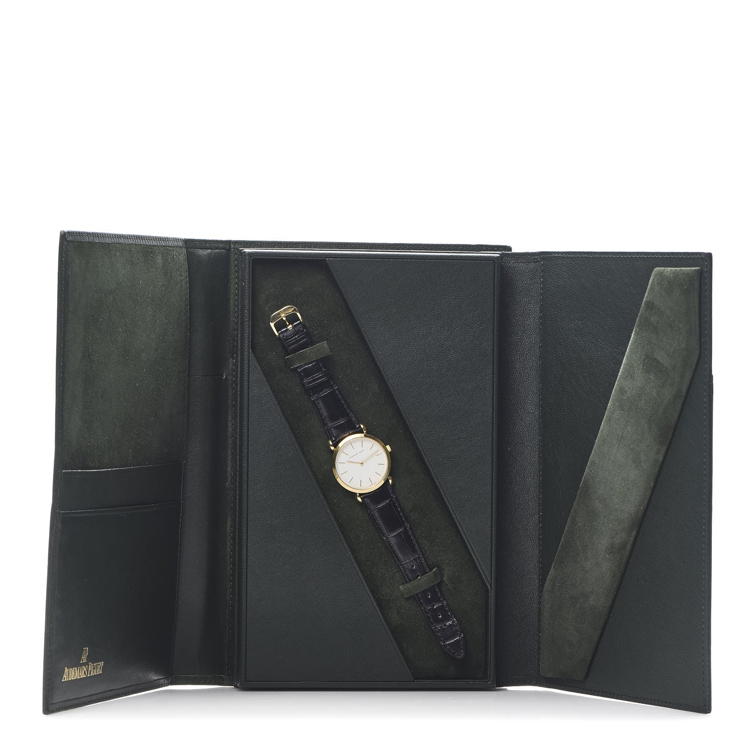 Audemars Piguet 18K Yellow Gold Alligator 32mm Classic Manual Winding Watch 6 of 6