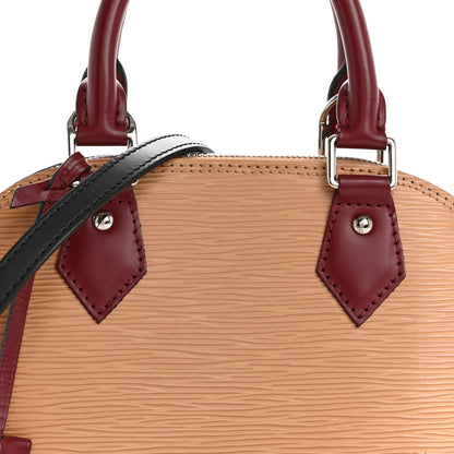 Louis Vuitton Epi Tri-Color Alma BB Vanilla Fuchsia Black 8 of 10