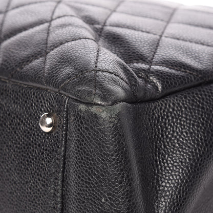 Chanel Caviar Quilted XL Grand Shopping Tote GST Black 10 of 14