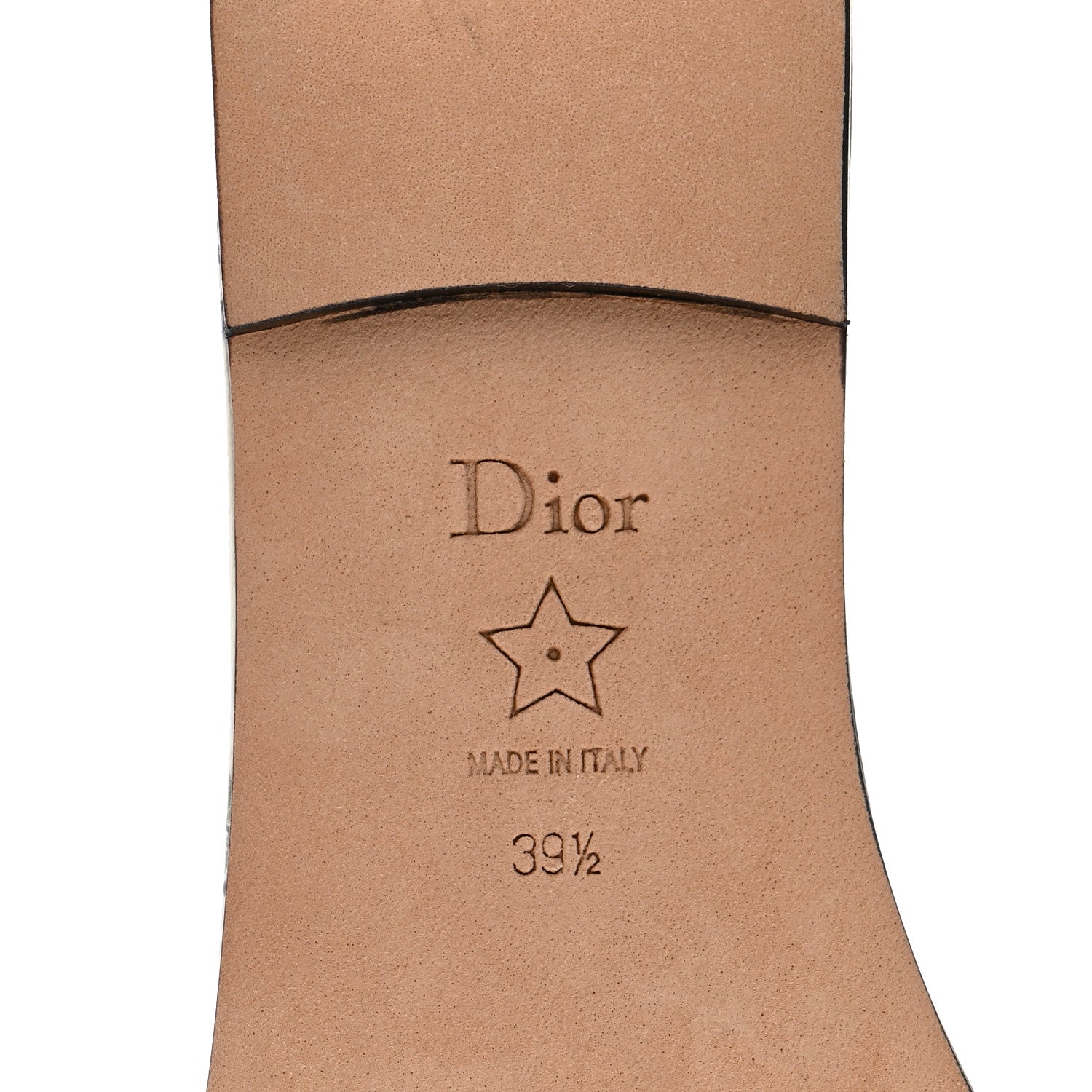 Christian Dior Canvas Pivoine Embroidered Dway Flat Slide Sandals 39.5 Off White Violet 8 of 10