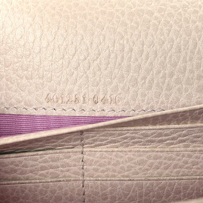 Gucci Dollar Calfskin Mini Dionysus Chain Wallet Mystic White 7 of 10