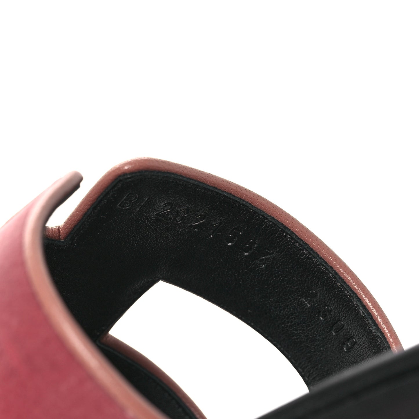 Velvet Nappa Oran Sandals 39 Bois de Rose